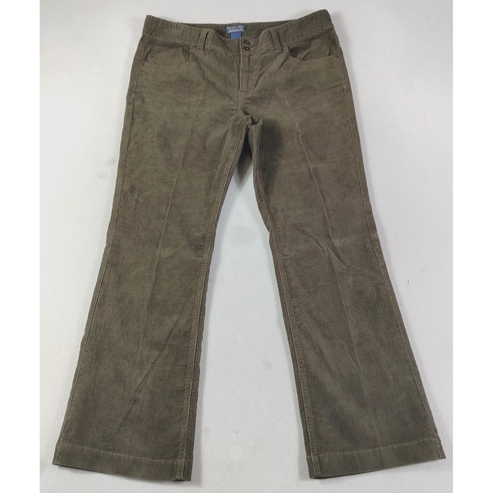 Polo Jeans Company Pants Womens 14 Brown Corduroy Wendy Jean Bootcut Stretch